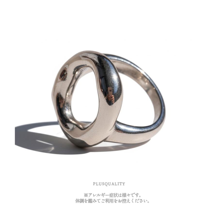 リング レディース 幅広 ミニマル サージカルステンレス 316L 金属アレルギー対応 指輪 シンプル 指輪 12号 14.5号 16号　爆買 | ブランド登録なし | 11