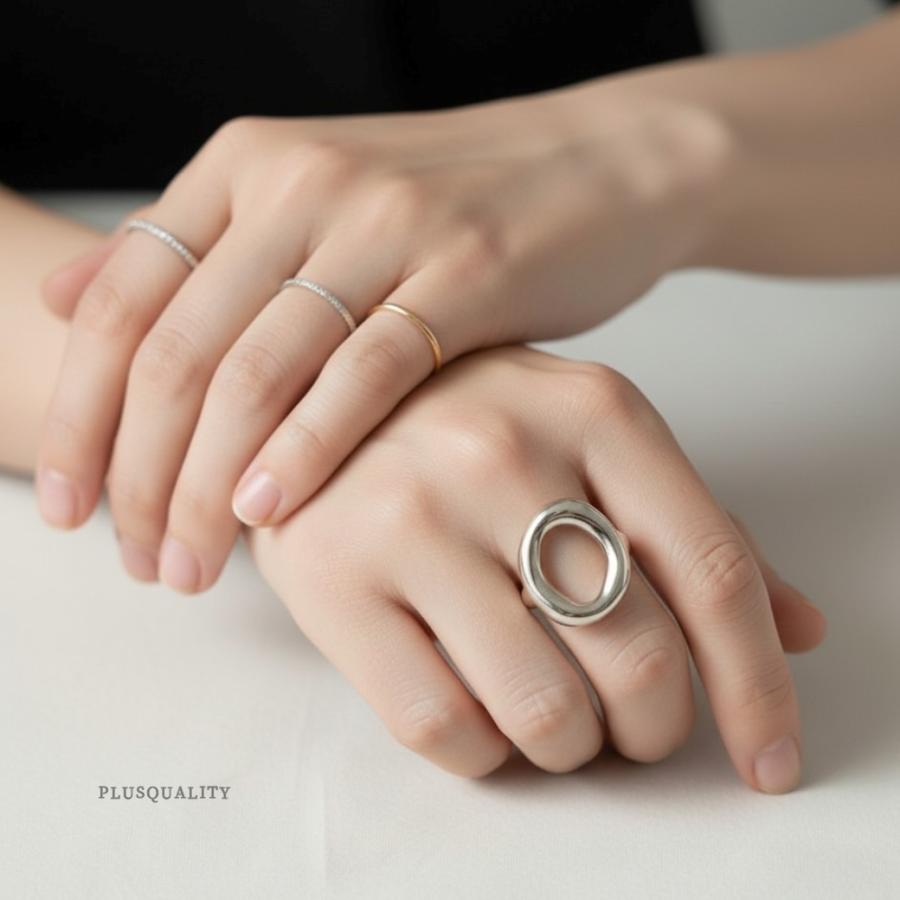 リング 指輪 ステンレス 大 太め アレルギー対応 レディース メンズ 地金 春 夏 12 13 14 15 16 サージカル 爆買 | ブランド登録なし | 10