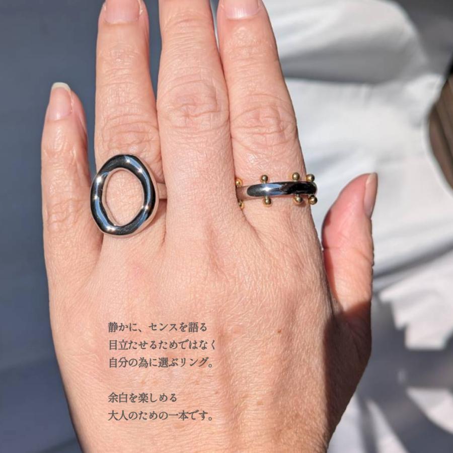 リング レディース 幅広 ミニマル サージカルステンレス 316L 金属アレルギー対応 指輪 シンプル 指輪 12号 14.5号 16号　爆買 | ブランド登録なし | 14