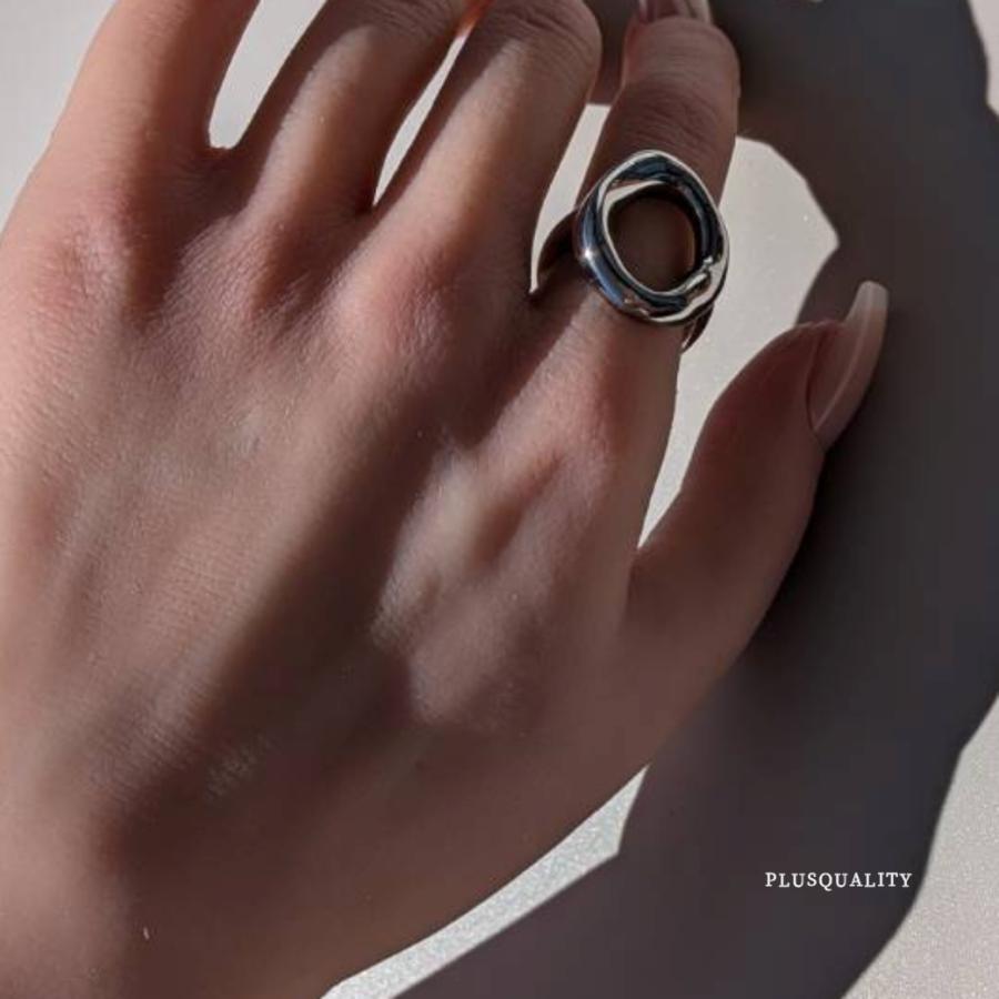 リング 指輪 ステンレス 大 太め アレルギー対応 レディース メンズ 地金 春 夏 12 13 14 15 16 サージカル 爆買 | ブランド登録なし | 06