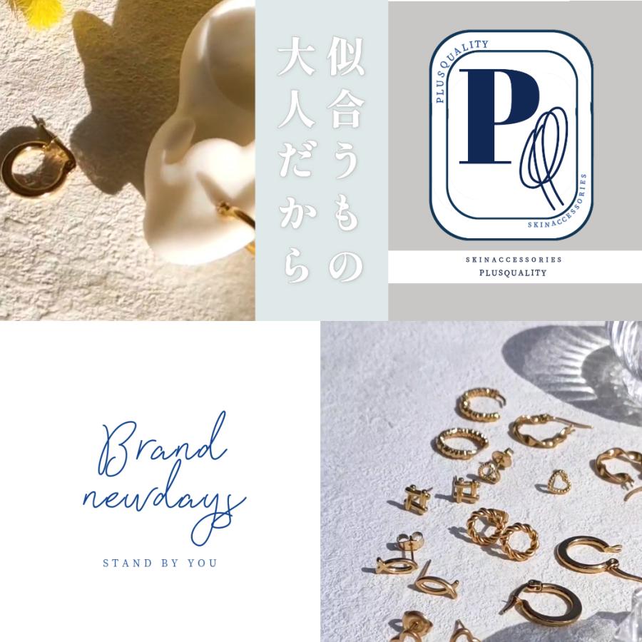 ピアス 軽い アレルギー対応 ステンレス 秋 冬 フープピアス レディース 18金 18k シンプル オフィス 仕事用 上品　爆買 | ブランド登録なし | 12