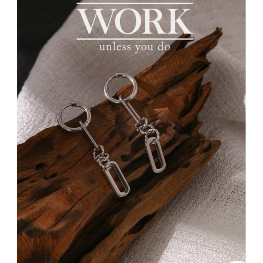 ピアス ロング 長め チェーン 揺れる ステンレス アレルギー対応 レディース 秋 50 40 大ぶり 大人 ピアス 金属アレルギー対応 | ブランド登録なし | 05