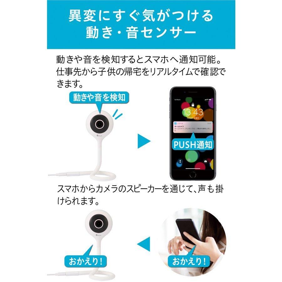 スマートホームカメラ 見守り ペット 高齢者 新作からsaleアイテム等お得な商品満載 赤ちゃん ベビーモニター 防犯カメラ 双方向会話 ワイヤレス アプリ 屋内 スマホ 暗視 ネットワークカメラ