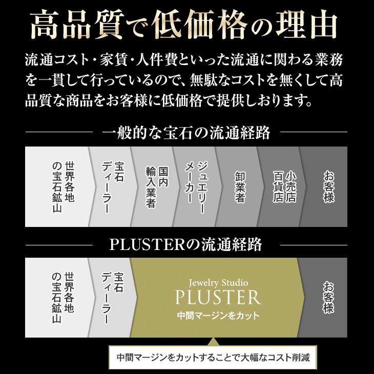 ダンシングストーン ネックレス レディース ダイヤモンド プラチナ クロスフォー 揺れる ホワイトデー アクセサリー  ギフト | ジュエリースタジオ プラスター | 05