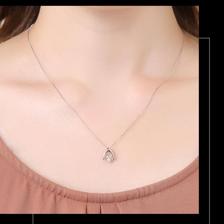 値下げ ピンクダイヤ プラチナ ダンシング ネックレス ◇選べる誕生石◇10金ゴールド ダイヤモンド ダンシングストーン