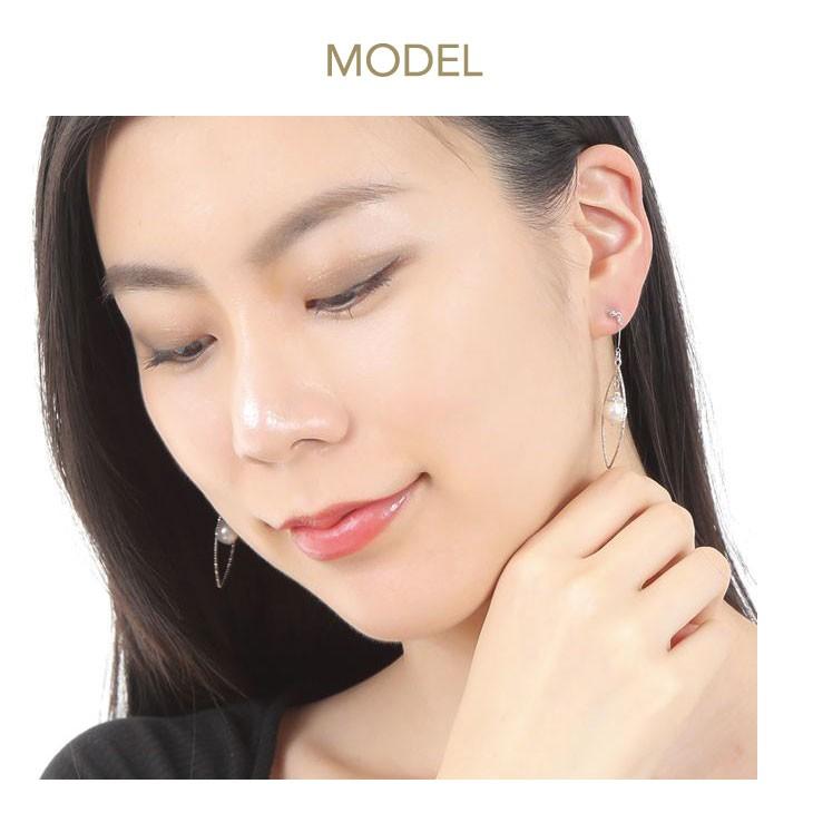ピアス レディース 金属アレルギー チタン 18k 揺れる パール ロング ロングピアス パールピアス アレルギーフリー アレルギー対応 K18 ゴールド シルバー Ne ジュエリースタジオ プラスター 通販 Yahoo ショッピング