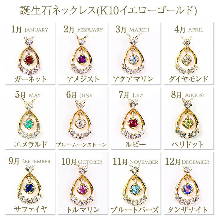 ネックレス レディース 4月 ダイヤモンド 誕生石 3月 アクアマリン バースデー しずく ダイヤモンド 天然石 ペンダント アレルギー対応 プレゼント 母の日｜pluster｜20