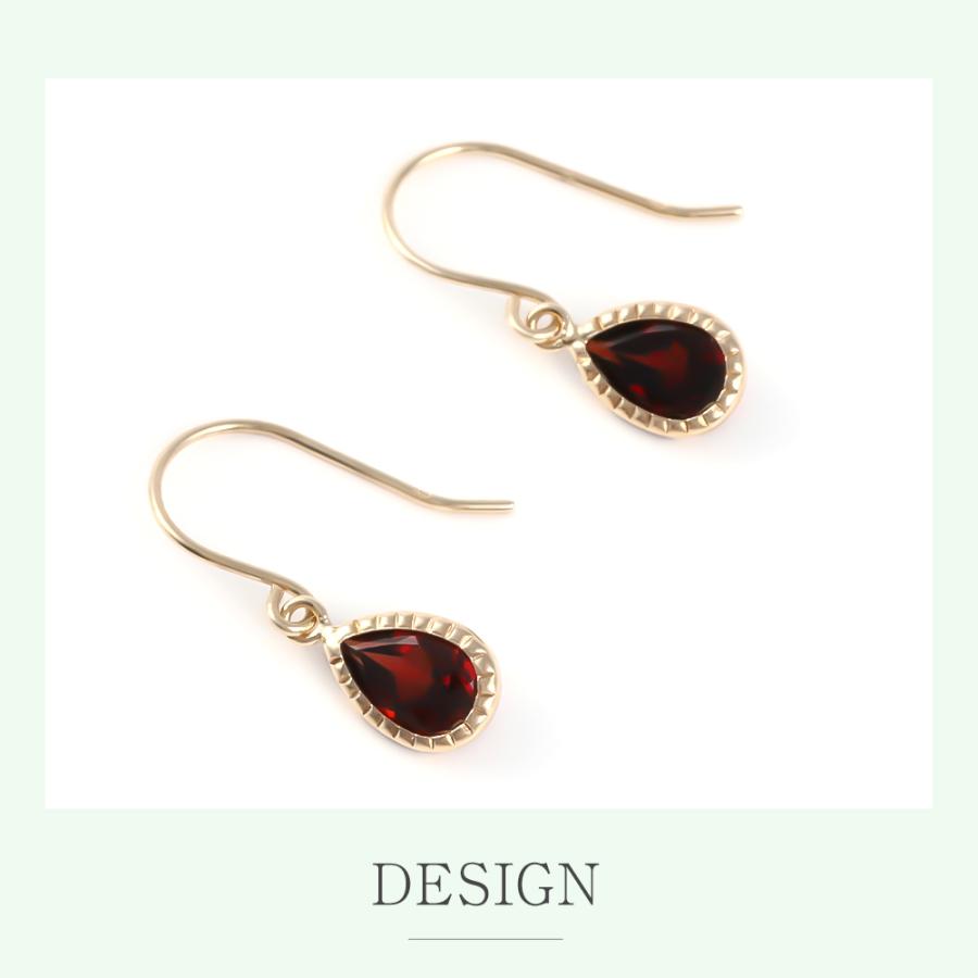 30%OFF ピアス レディース 10k k10 誕生石 4月 ダイヤモンド 天然石 カラーストーン しずく アメジスト アレルギー対応  シンプル 揺れる ギフト 爆買 | ジュエリースタジオ プラスター | 10