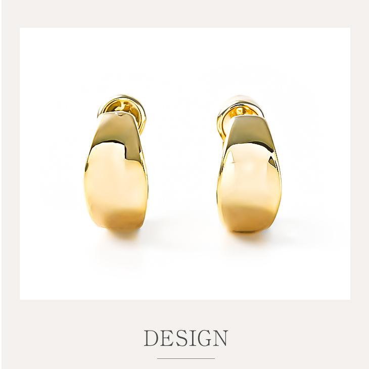 ピアス レディース メンズ フープ リング 小さめ ニッケルフリー シンプル 金属アレルギー対応 フープピアス ワンタッチ 両耳  ホワイトデー 女性 | ジュエリースタジオ プラスター | 11