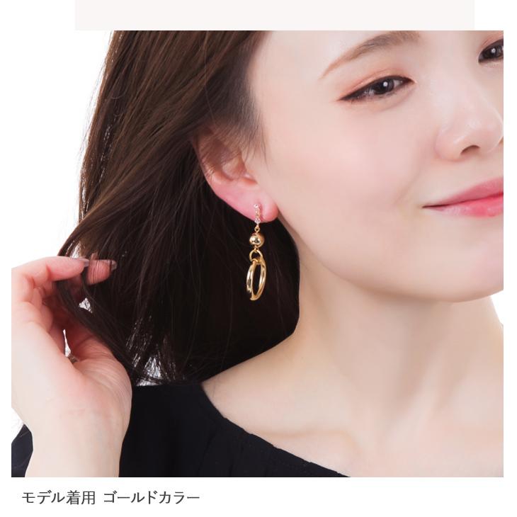 70%OFF イヤリング レディース アレルギー対応 痛くない サークル 揺れる ノンホールピアス 18k 樹脂 安い 両耳 シンプル アクセサリー  女性 爆買 | ジュエリースタジオ プラスター | 10