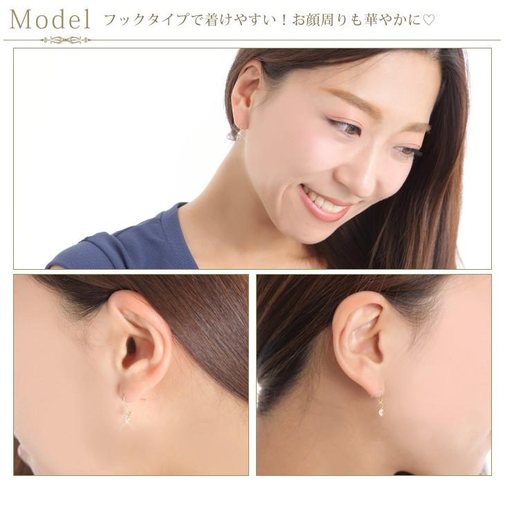 ピアス レディース アレルギー対応 ゴールド シルバー 揺れる ラインストーン 一粒 ポイント消化 プレゼント 女性 | ジュエリースタジオ プラスター | 04