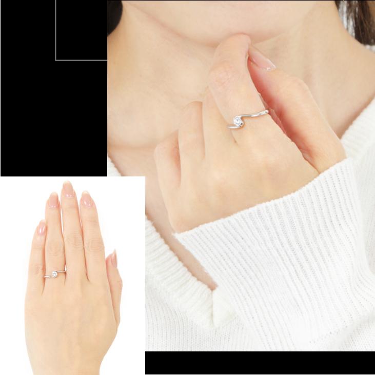 ダイヤモンド リング Dカラー 0.2ct プラチナ 指輪 レディース ダイヤ 一粒 鑑定書 Pt900 エンゲージ  アクセサリー  ギフト 爆買の画像