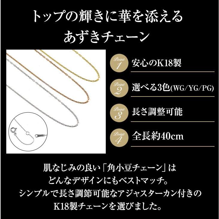 30%OFF ダイヤモンド ネックレス レディース ダイヤ ゴールド 18金 k18 覆輪 フクリン 鑑定書 0.18ct アレルギー対応 シンプル 母の日 女性_7