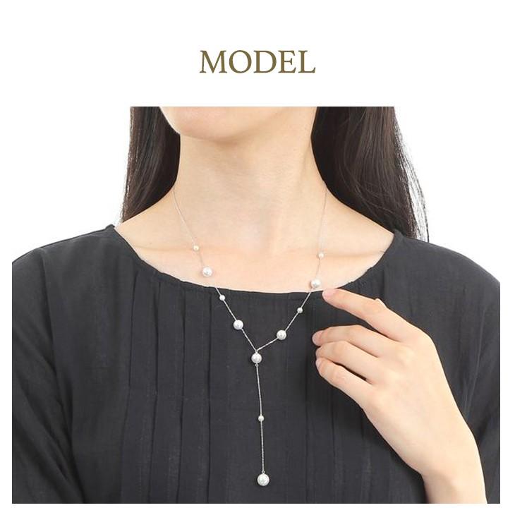 30%OFF 真珠 ネックレス Y字ネックレス あこや 本真珠 パールネックレス K18 結婚式 母の日 アクセサリー ギフト_7