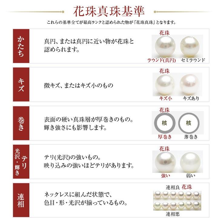 花珠真珠 パール 真珠 ネックレス 一粒 K18 花珠 本真珠 あこや 花珠 レディース 真珠 冠婚葬祭 フォーマル 7.0mm-7.5mm 18金 プレゼント 女性 | ジュエリースタジオ プラスター | 04