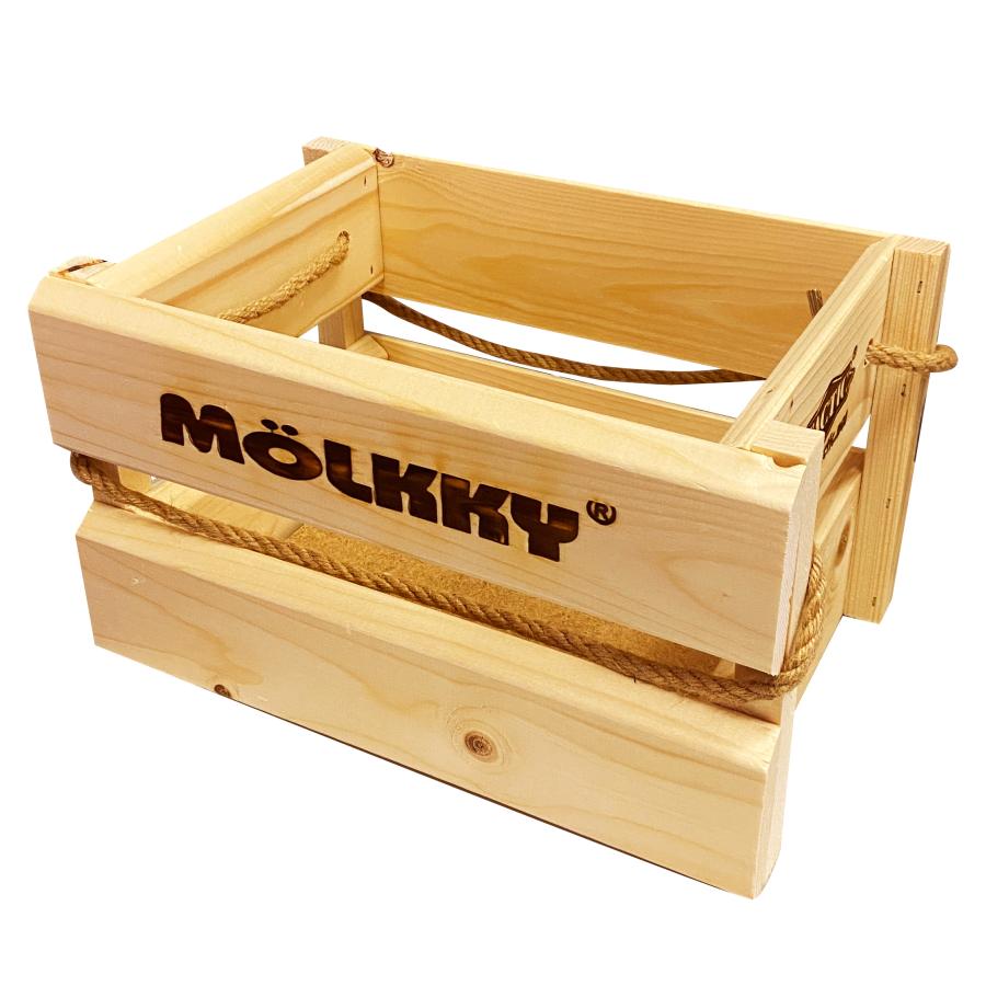 アウトレット モルック 箱のみ ※モルック棒、スキットル、ラベル付属