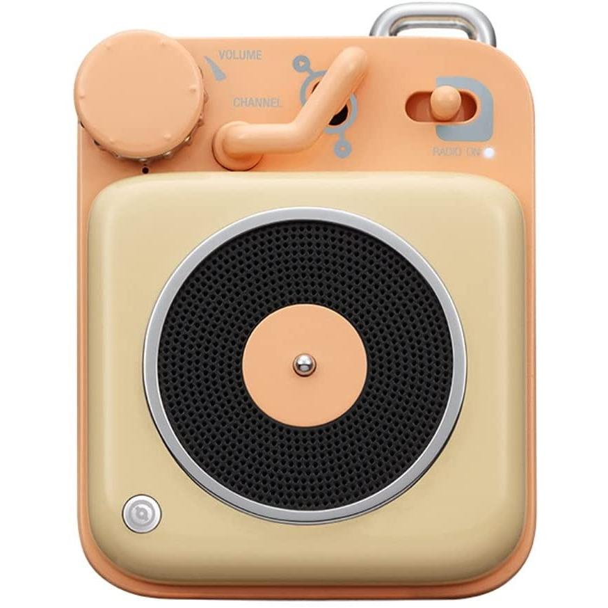 ミューゼン ボタン button クリームイエロー Bluetoothスピーカー