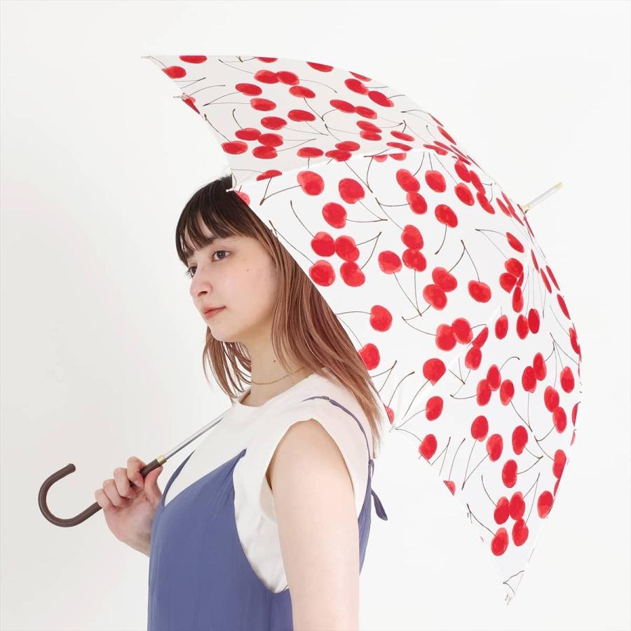 nifty colors（ニフティカラーズ） さくらんぼ レッド 1627RD 傘 雨傘