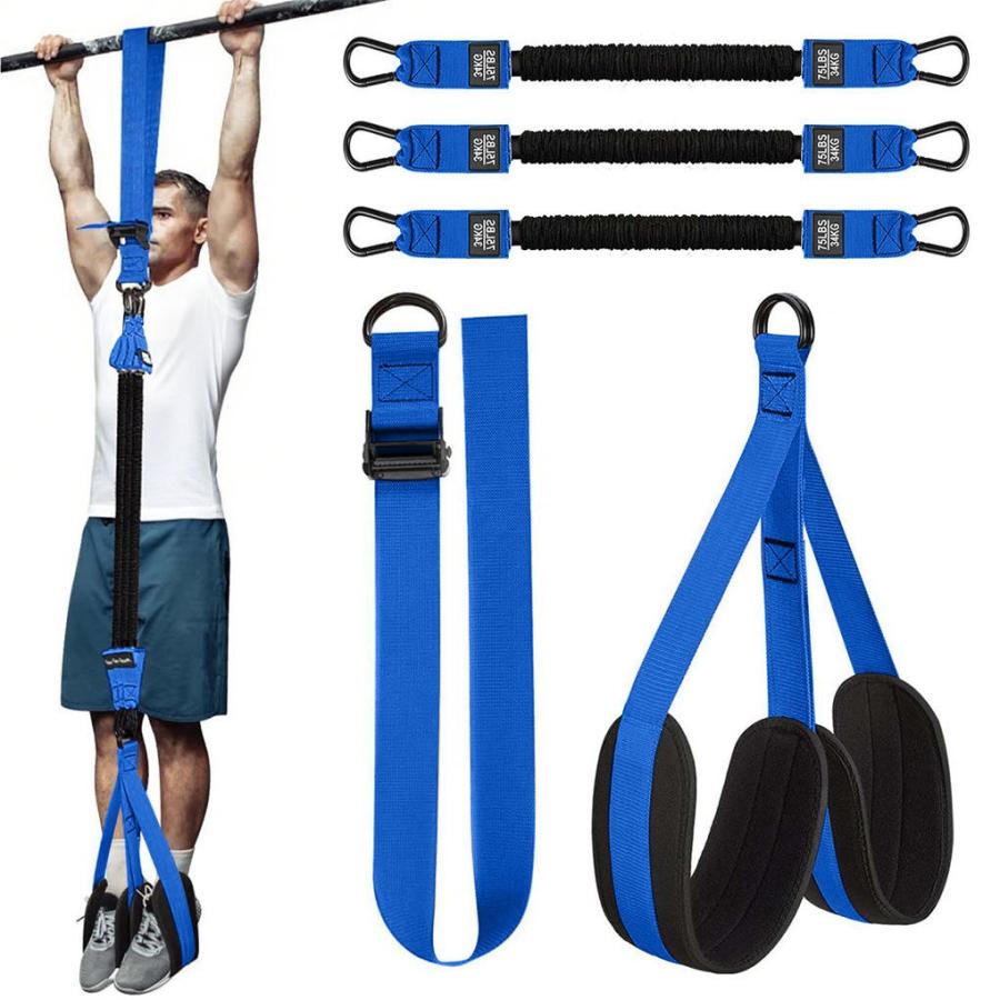 懸垂補助 アシスト チューブ 3段階調節可能 筋トレ 負荷 懸垂マシン