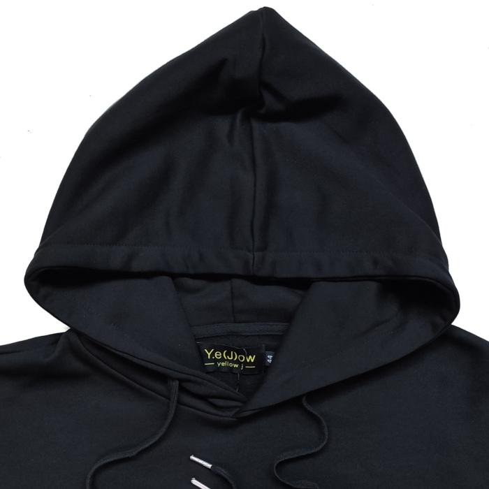 クロス リボン ユリ 貼り付け ラバープリント プルパーカー 両袖