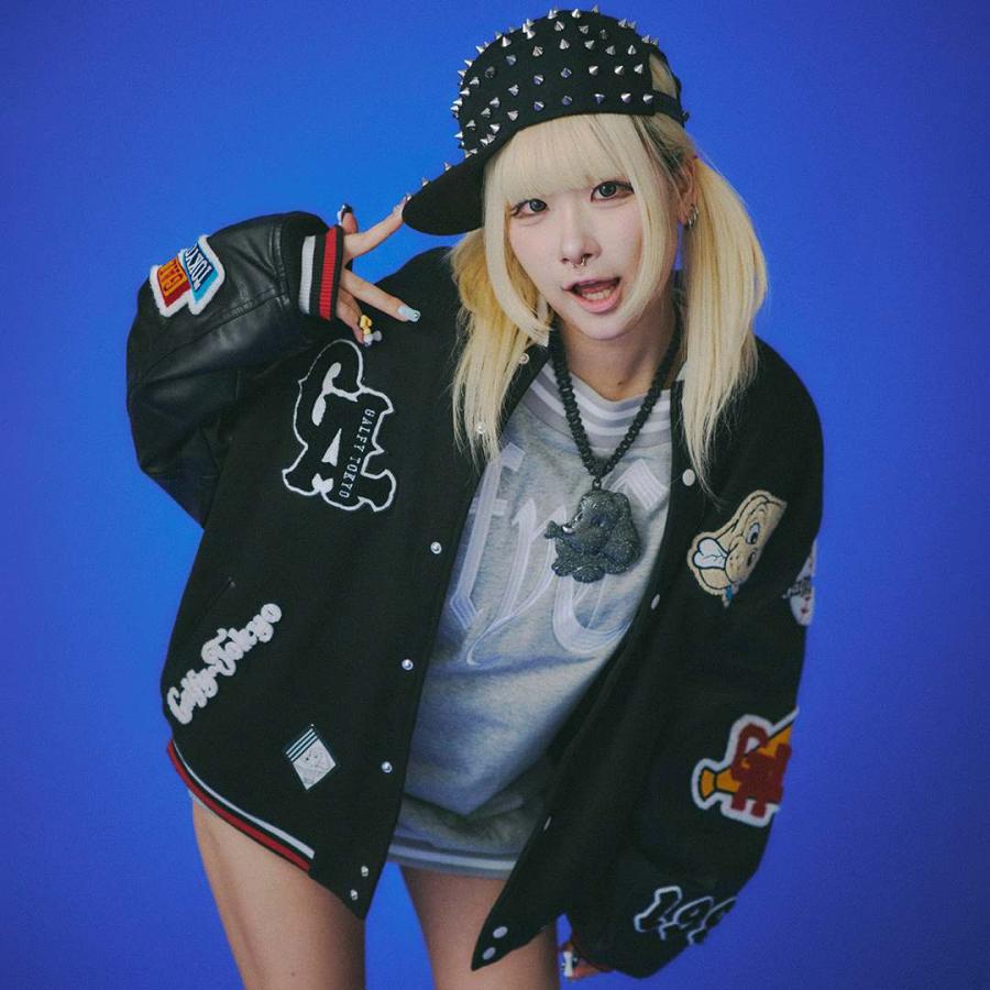 GALFY（ガルフィー） スタジャン 復活わんわん大学ジャケット ワッペン