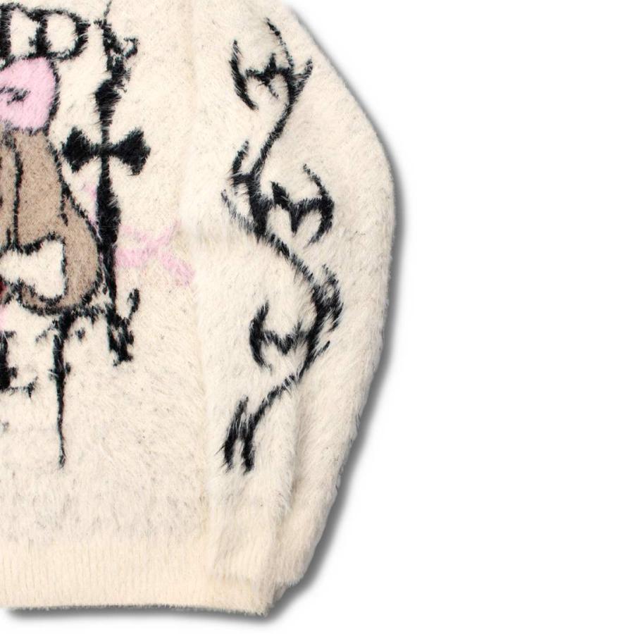 GALFY（ガルフィー） ふわふわダークキャンディーニット モコモコ