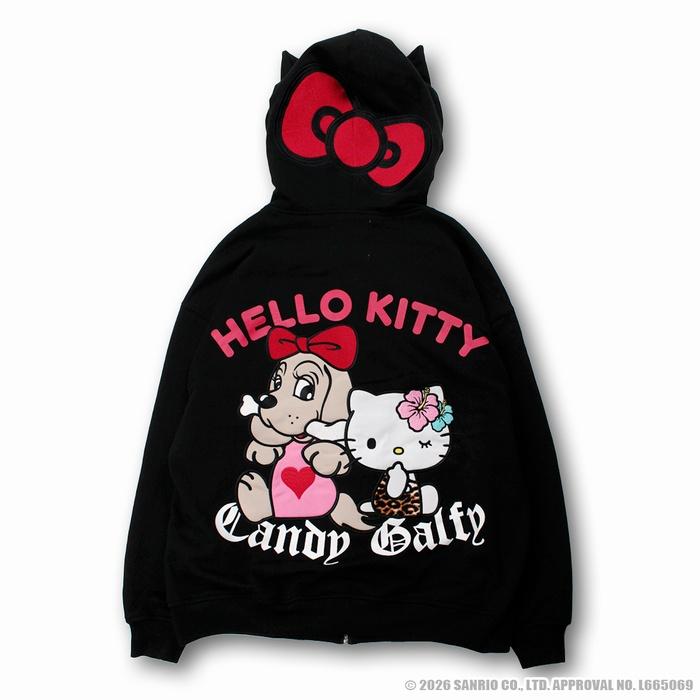 GALFY（ガルフィー） ジップアップパーカー 仲子パーカー 耳付き