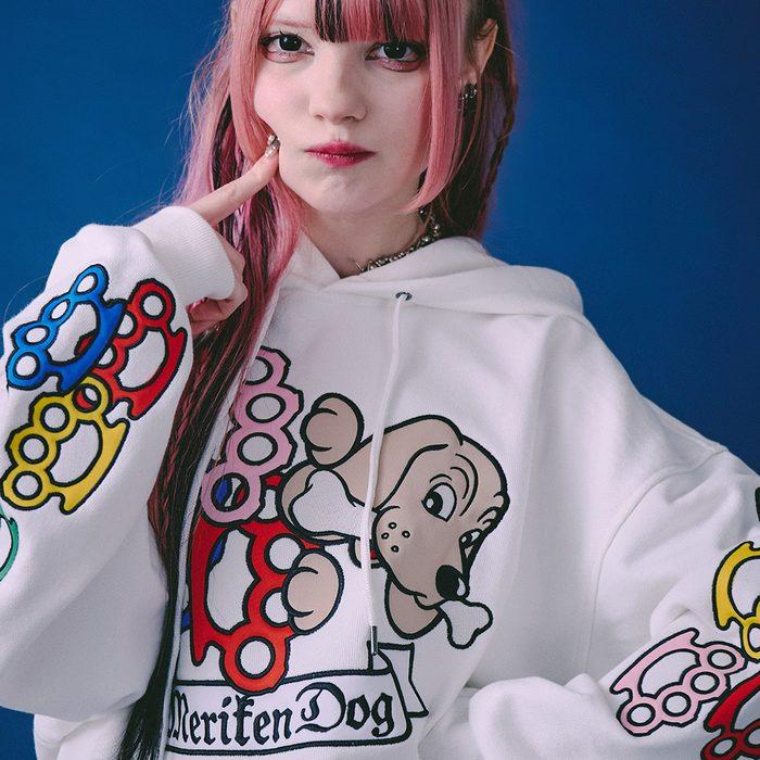 GALFY（ガルフィー） メリケン HERTS パーカー プルパーカー 背中の