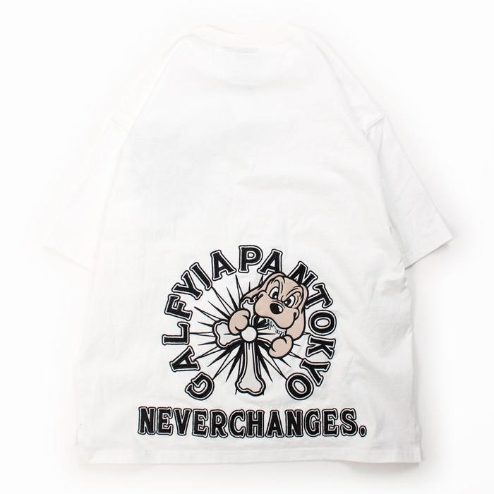 GALFY（ガルフィー） 半袖Tシャツ おしゃぶり ワンワン Tee 十字架