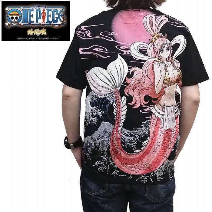 半袖tシャツ 人魚姫 しらほし リュウグウ王国の王女 2122 父の日 絡繰魂 抜刀娘 からくり ばっとう 和柄 ワンピース Onepiece ルフィ ナミ ゾロ サンジ 海賊王 2122 Plus Tokageya 通販 Yahoo ショッピング