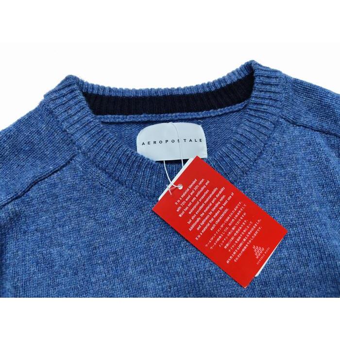 AEROPOSTALE（エアロポステール） 丸首セーター DURABLE WOOL デュラ 