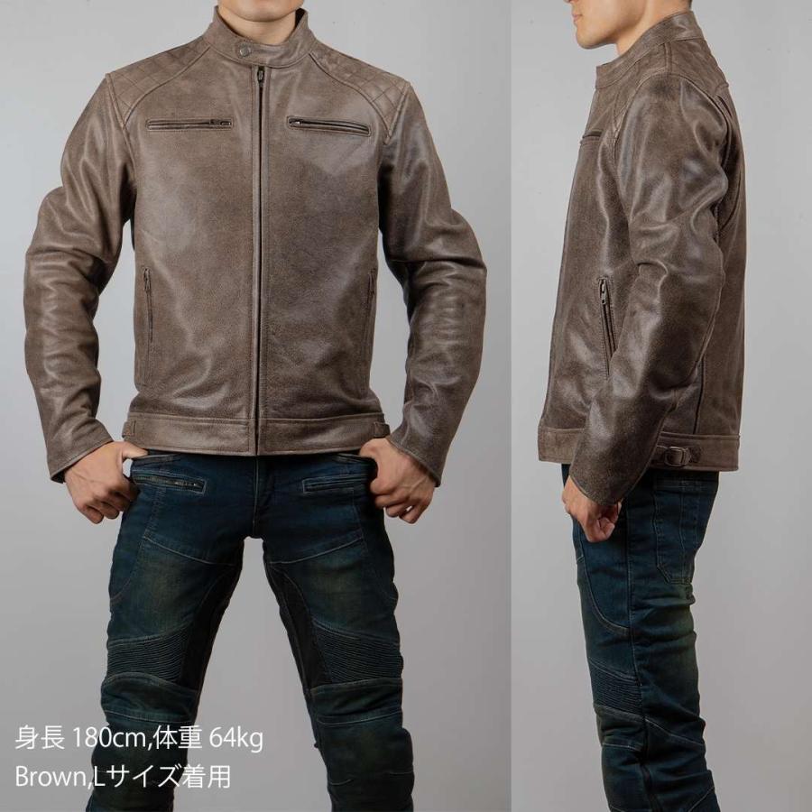 DEGNER（デグナー） 本革ジャケット バッファロー革 牛革 レザー