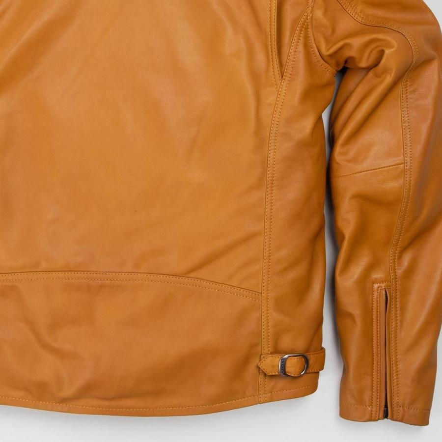 本革ジャケット 羊革 レザーフーディージャケット 24wj-5 ブラック ブラウン キャメル DEGNER デグナー バイク ツーリング 贈り物 ギフト プレゼント M L XL | DEGNER | 07