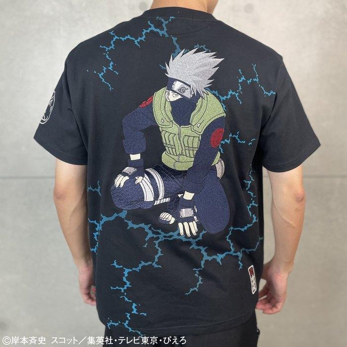 NARUTO×絡繰魂 うちはイタチ半袖Tシャツ 絡繰魂 252015 和柄 和風
