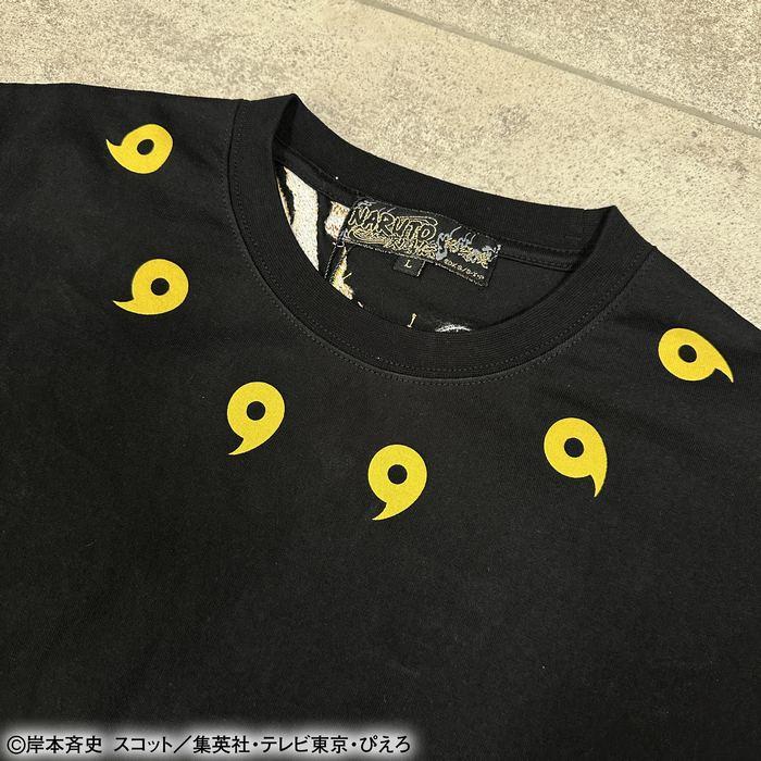 絡繰魂 うずまきナルト Tee 半袖Tシャツ 六道仙人モード 総刺繍 252014