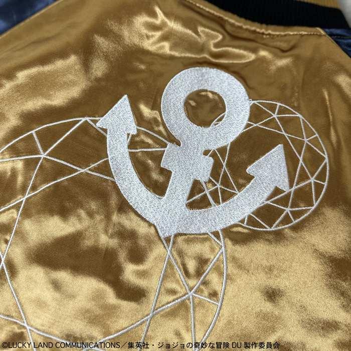 ジョジョの奇妙な冒険 クレイジー・ダイヤモンド スカジャン 受注生産 STAND BY JOJO クレイジー・ダイヤモンド スカジャン STAND