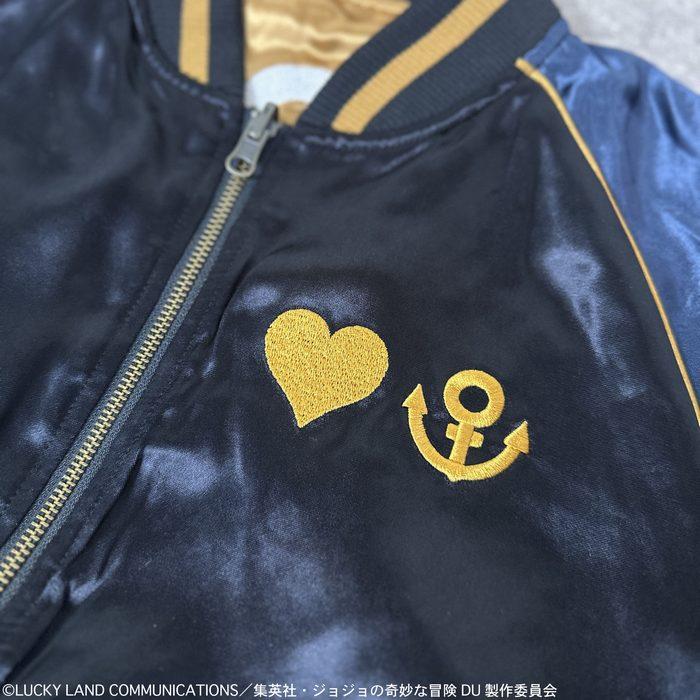 ジョジョの奇妙な冒険 クレイジー・ダイヤモンド スカジャン STAND BY JOJO】ジョジョの奇妙な冒険 クレイジー・ダイヤモンド
