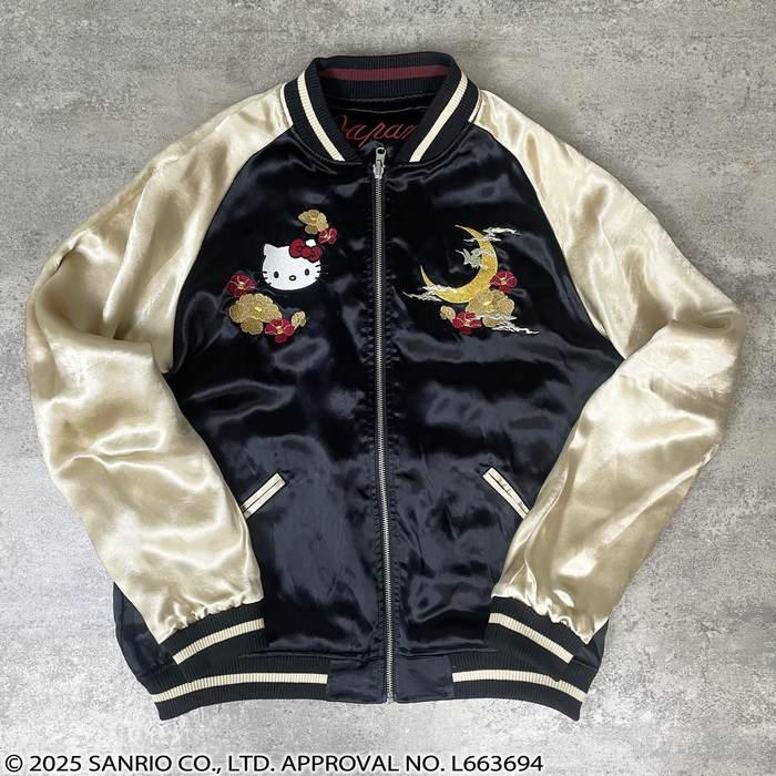 絡繰魂 スカジャン ハローキティ NIPPON リバーシブル スーベニア