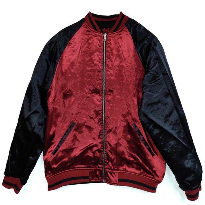 絡繰魂 スカジャン 豪炎龍 リバーシブル スーベニアジャケット