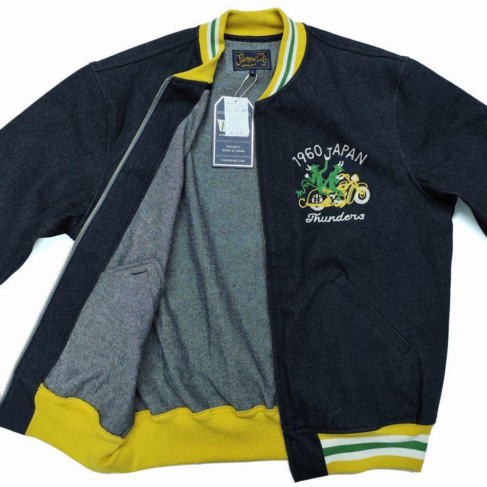 フェローズ ジャケット Pherrow's（フェローズ） ジャケット ブラックデニム スポーツ