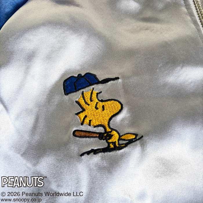 絡繰魂 スカジャン PEANUTS NIPPON SUKAJAN リバーシブル スーベニア