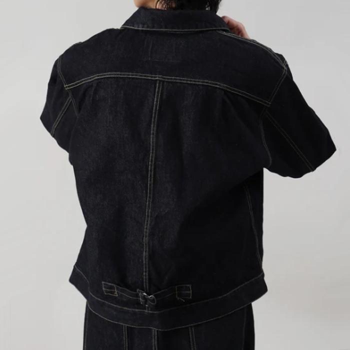 大戦モデル デニムジャケット 13.5oz ヴィンテージリプロ ワンウォッシュ仕上げ DENIM TRUCKER JACKET 26375001 fidelity フィデリティ 日本製 アメカジの画像