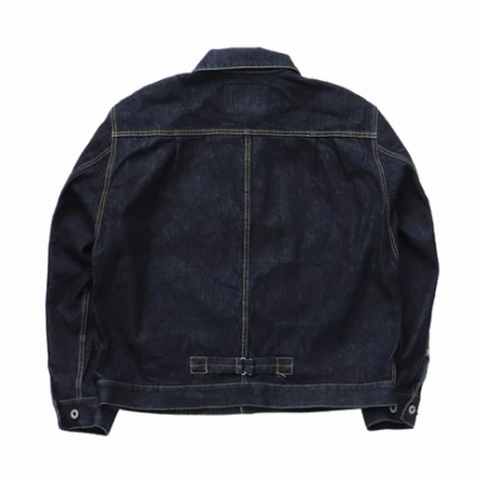 大戦モデル デニムジャケット 13.5oz ヴィンテージリプロ ワンウォッシュ仕上げ DENIM TRUCKER JACKET 26375001 fidelity フィデリティ 日本製 アメカジの画像