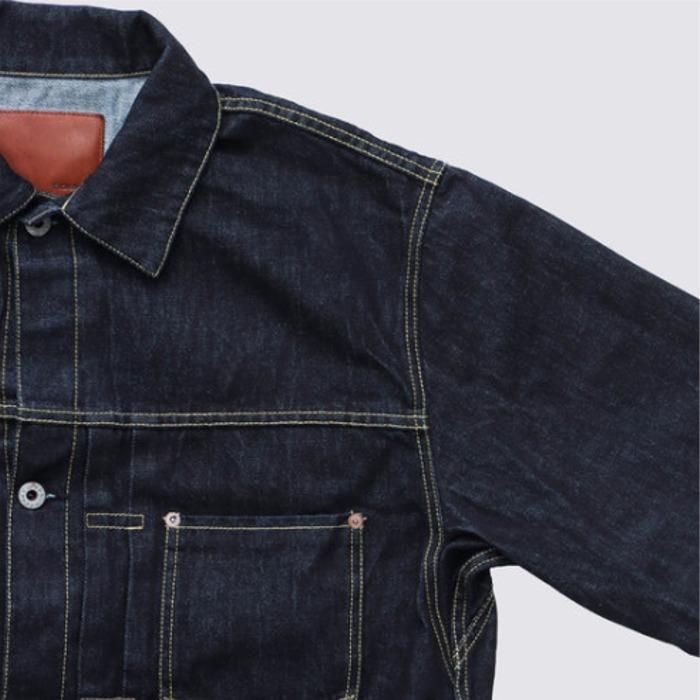 大戦モデル デニムジャケット 13.5oz ヴィンテージリプロ ワンウォッシュ仕上げ DENIM TRUCKER JACKET 26375001 fidelity フィデリティ 日本製 アメカジの画像