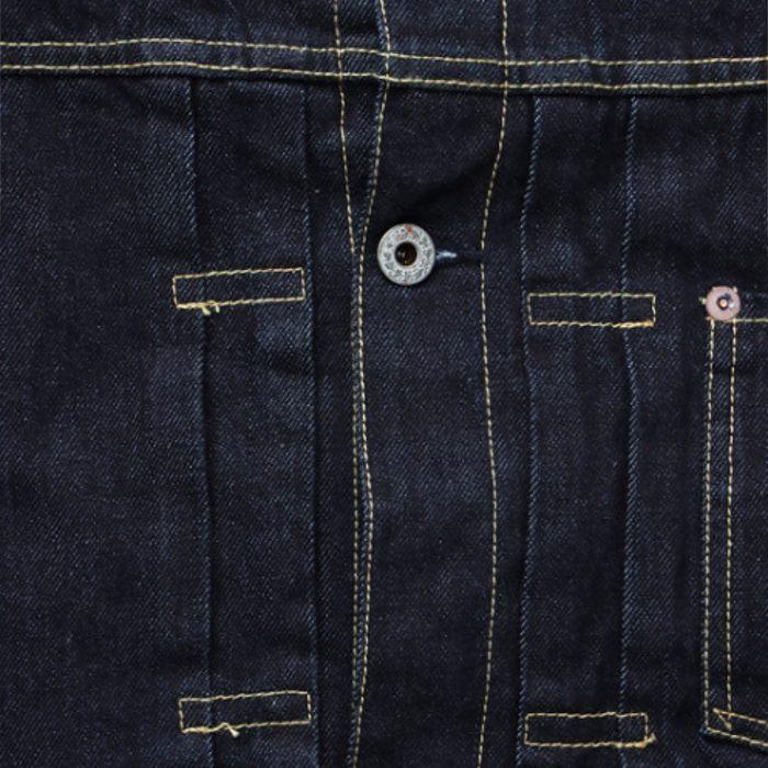 大戦モデル デニムジャケット 13.5oz ヴィンテージリプロ ワンウォッシュ仕上げ DENIM TRUCKER JACKET 26375001 fidelity フィデリティ 日本製 アメカジの画像