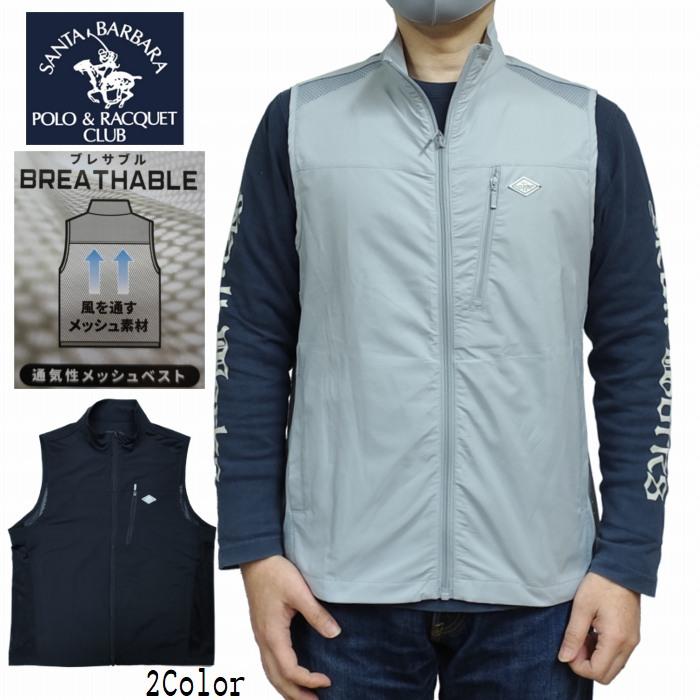 Santa Barbara Polo & Racquet Club 通気性 メッシュ ブレサブル