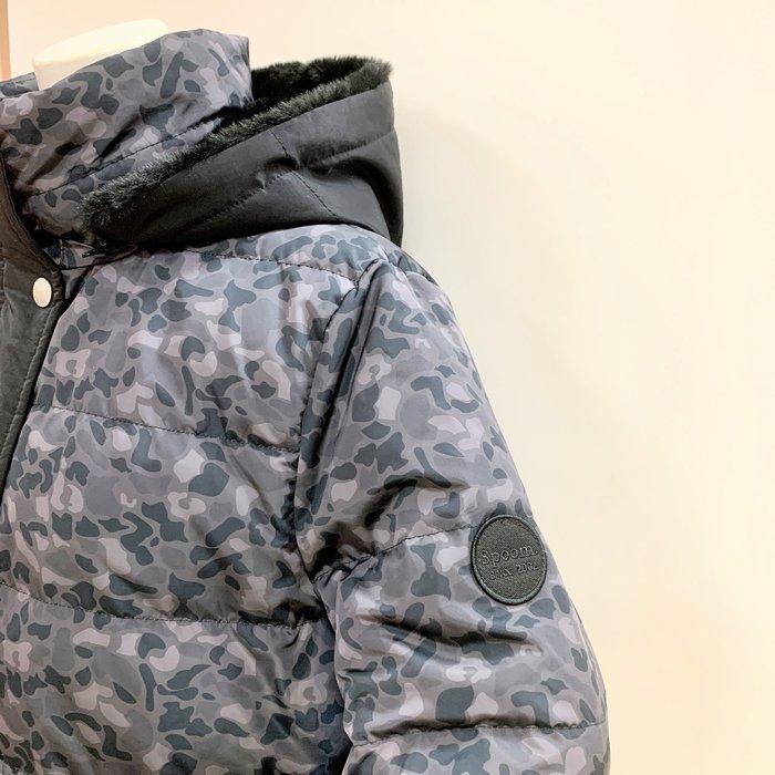 SPOOM（スプーム） カモフラ柄ダウンコート 382-94501 spoom.スプーム