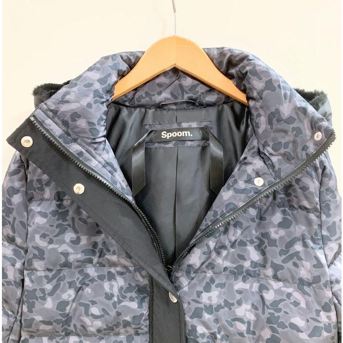 SPOOM（スプーム） カモフラ柄ダウンコート 382-94501 spoom.スプーム
