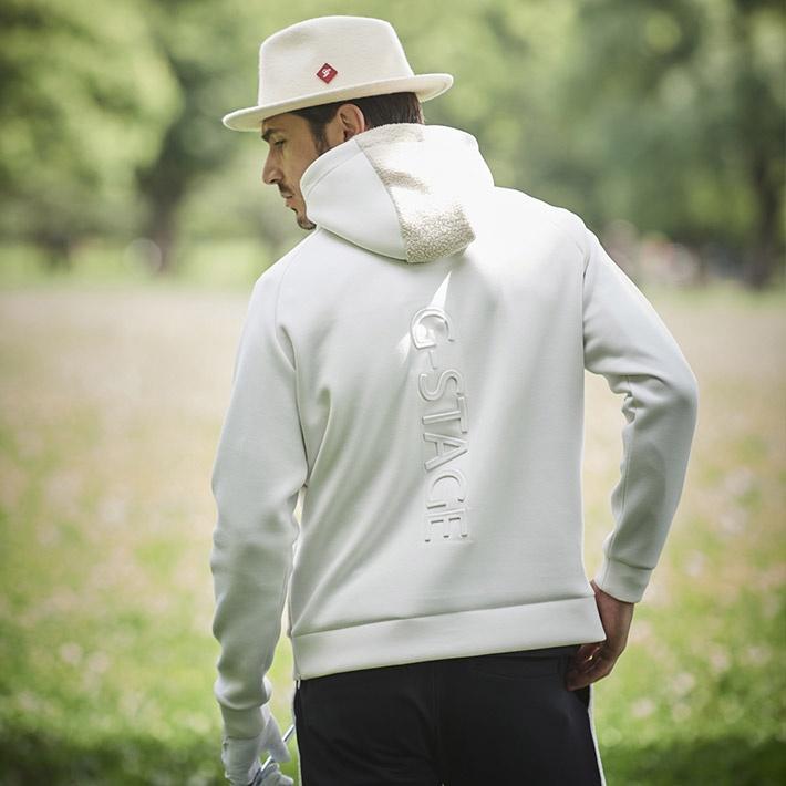 g-stage（ジーステージ） コンビパーカー ボア ダンボールニット