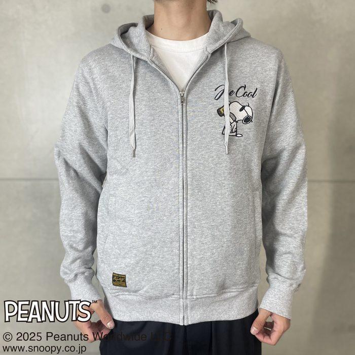 Flag staff（フラッグスタッフ） ジップアップパーカー ビール片手にご